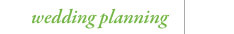 Janet Dunnington Wedding Planning